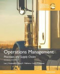 Operations Management : Processes and Supply Chains 11th. Ed