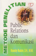 Metode Penelitian : Public Relations dan Komunikasi