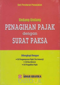 Undang-Undang Penagihan Pajak dengan Surat Paksa