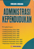 Undang Undang Administrasi Kependudukan