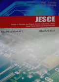 JESCE : Journal Of Electrical And System Control Engineering Vol.2 No.1