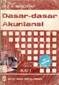 Dasar-Dasar Akuntansi Jil 1