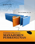 Dimensi Strategis Manajemen Pembangunan