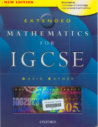 Extended Mathematics for Igcse