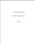 Quantum Physics : UCSD Physics 130