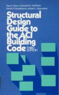 Structural Design Guide to ACI Building Code, 3th. Ed