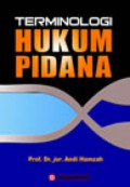 Terminologi Hukum Pidana Ed.1